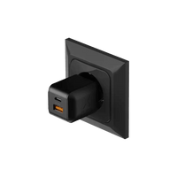 NextGen 45W Snellader - 2 poorten (USB-C PD + USB-A) - Midnight Black - Xtorm NL