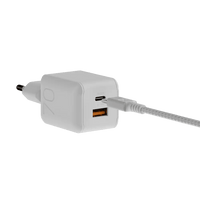 NextGen 70W Laptop Snellader - 2 poorten (USB-C PD + USB-A) - Dusk White - Xtorm NL