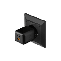 NextGen 70W Laptop Snellader - 2 poorten (USB-C PD + USB-A) - Midnight Black - Xtorm NL