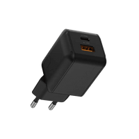 NextGen 70W Laptop Snellader - 2 poorten (USB-C PD + USB-A) - Midnight Black - Xtorm NL