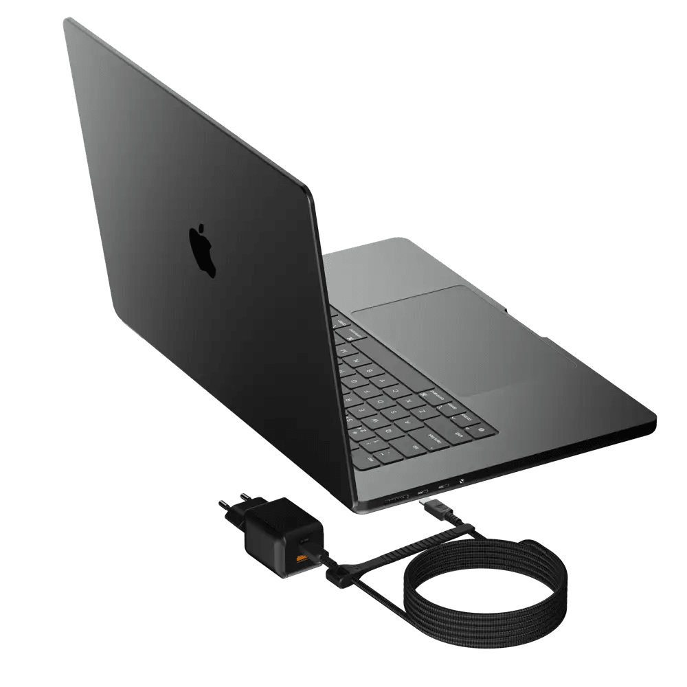 NextGen 70W Laptop Snellader - 2 poorten (USB-C PD + USB-A) - Midnight Black - Xtorm NL