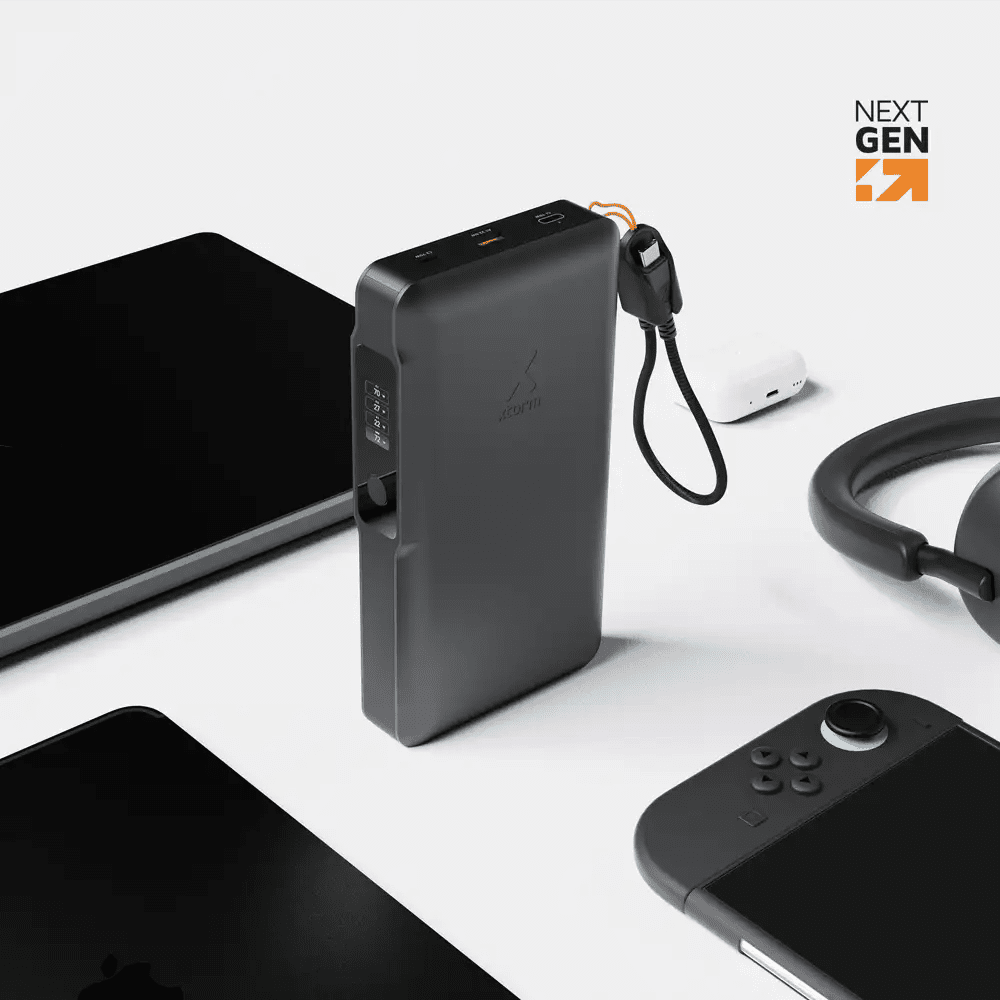 NextGen Powerbank 100W - 45.000 mAh - Midnight Black - Xtorm NL