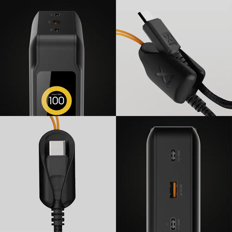 NextGen Powerbank 100W - 60.000 mAh - Midnight Black - Xtorm NL