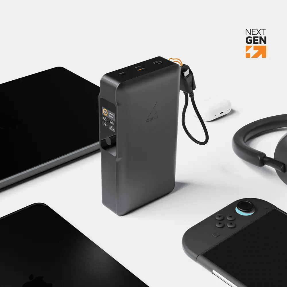 NextGen Powerbank 100W - 60.000 mAh - Midnight Black - Xtorm NL