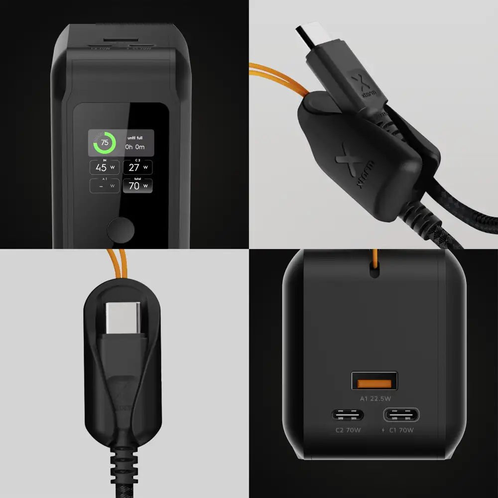 NextGen Powerbank 70W - 27.000 mAh - Midnight Black - Xtorm NL