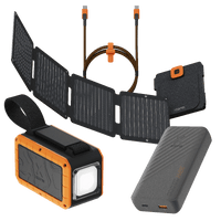 Thumbnail for Noodpakket Bundel: Zaklamp Powerbank, SolarBooster, SuperCharge Powerbank en Kabel - Xtorm NL