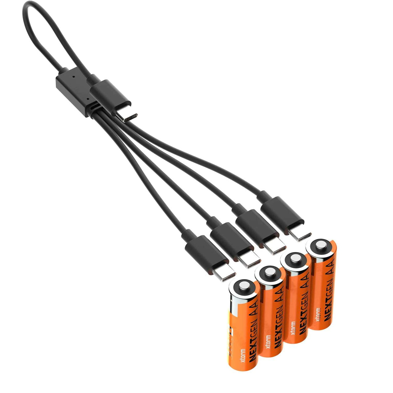 Oplaadbare AA Batterijen met USB - C - 4 pack - Xtorm NL