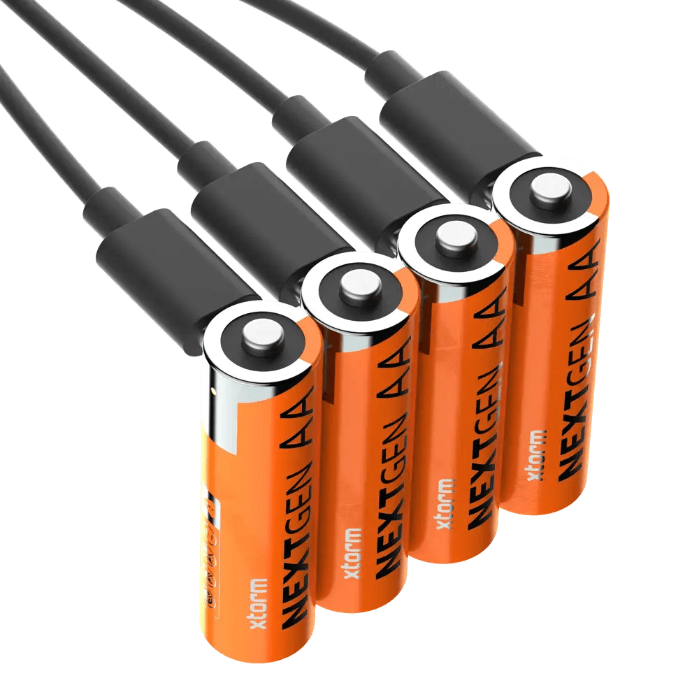 Oplaadbare AA Batterijen met USB - C - 4 pack - Xtorm NL