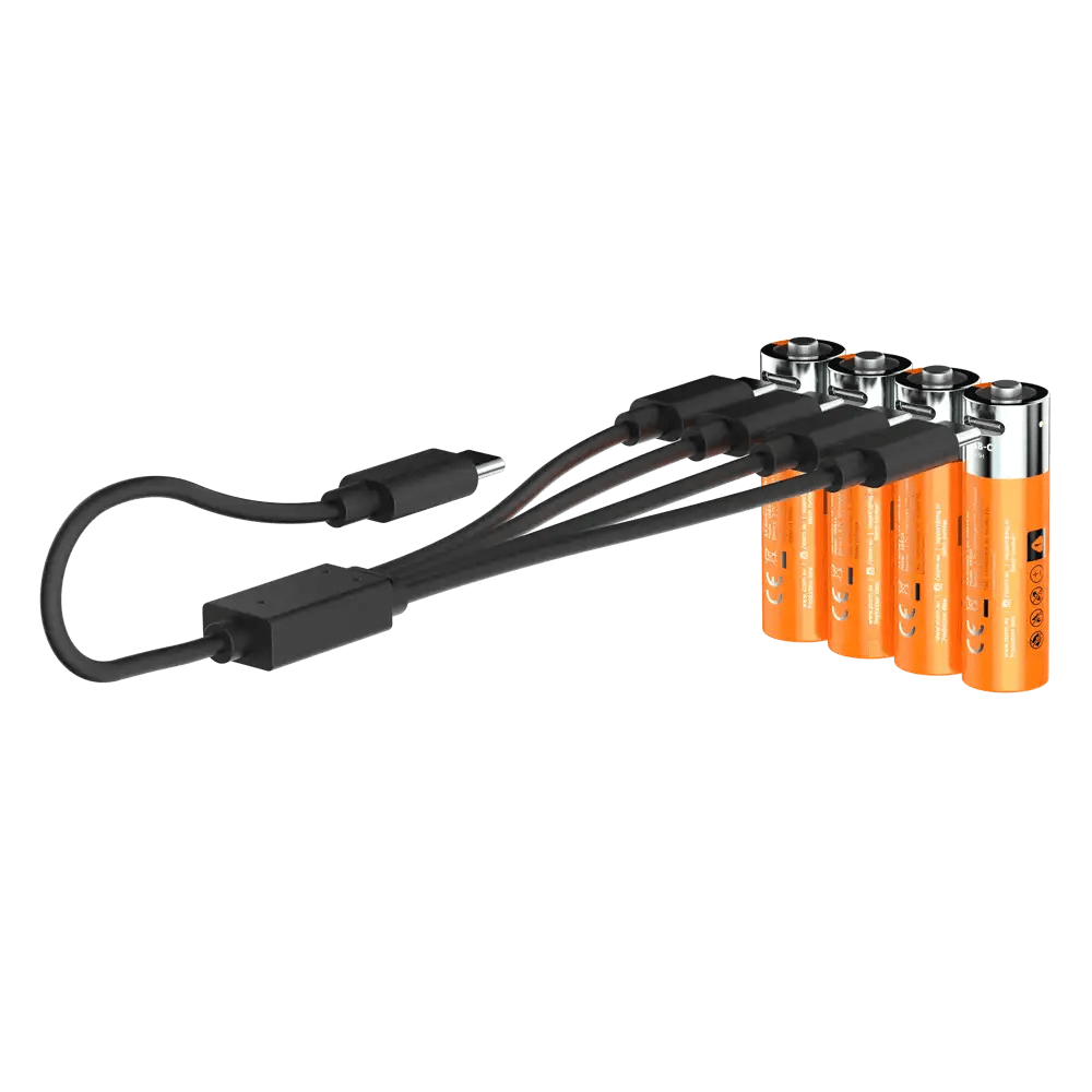 Oplaadbare AA Batterijen met USB - C - 4 pack - Xtorm NL