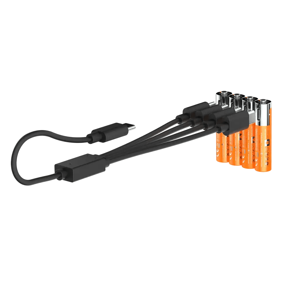 Oplaadbare AAA Batterijen met USB - C - 4 pack - Xtorm NL