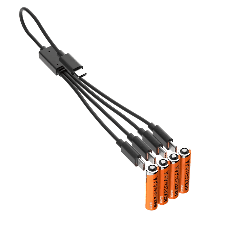 Oplaadbare AAA Batterijen met USB-C - 4 pack - Xtorm NL