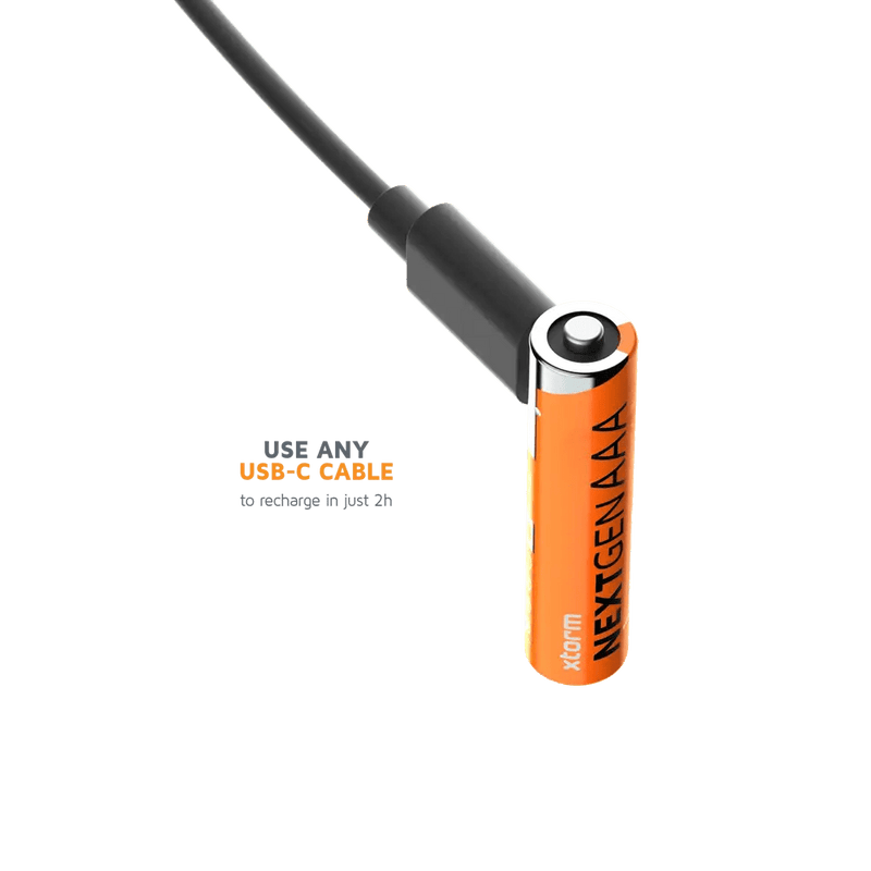 Oplaadbare AAA Batterijen met USB-C - 4 pack - Xtorm NL
