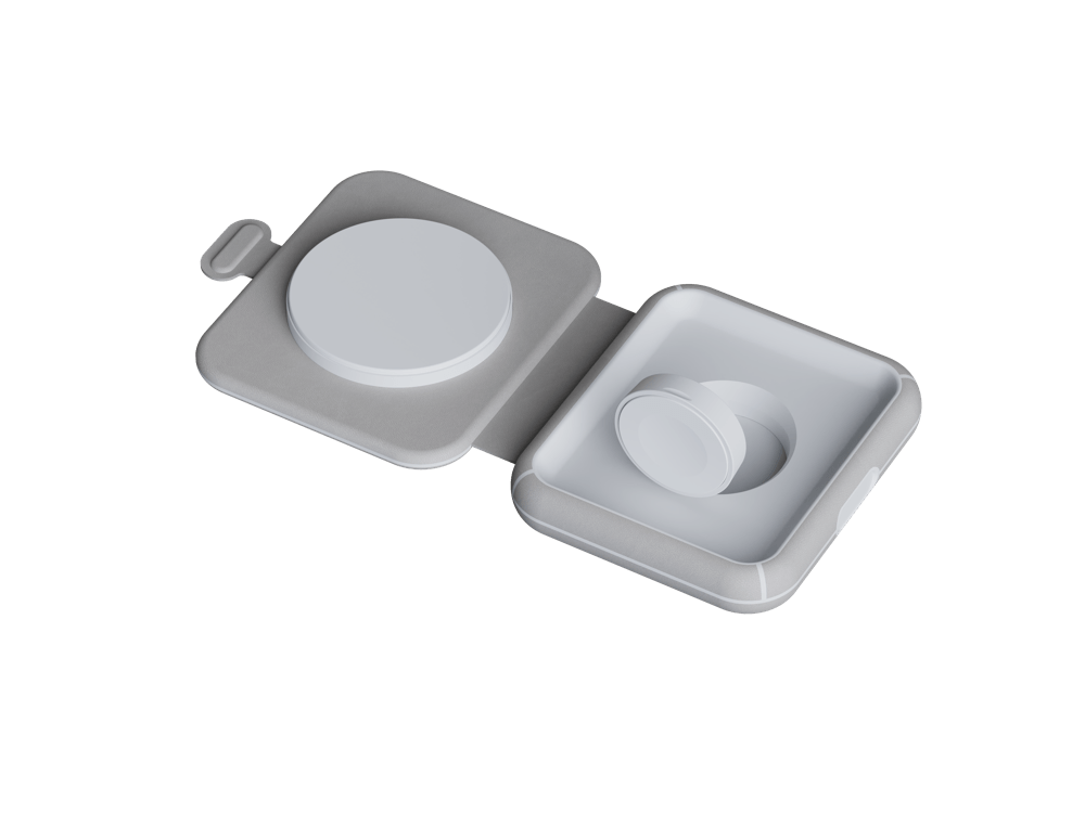 Opvouwbare Draadloze Oplader 15W - 2 in 1 - Xtorm NL