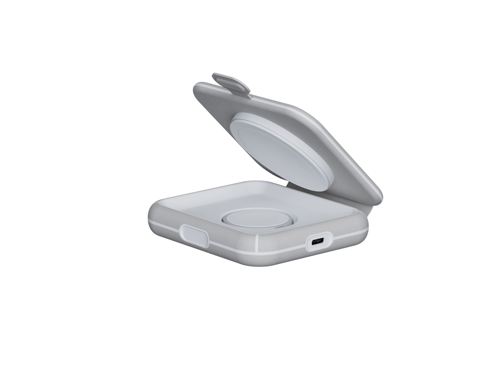 Opvouwbare Draadloze Oplader 15W - 2 in 1 - Xtorm NL