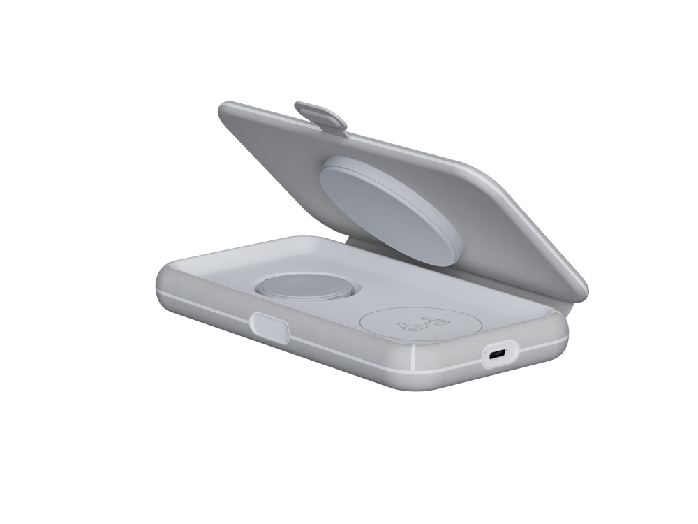 Opvouwbare Draadloze Oplader - 3 in 1 - Xtorm NL