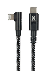 Thumbnail for Original 90⁰ USB-C naar Lightning kabel 60W - 1.5 meter - Xtorm NL