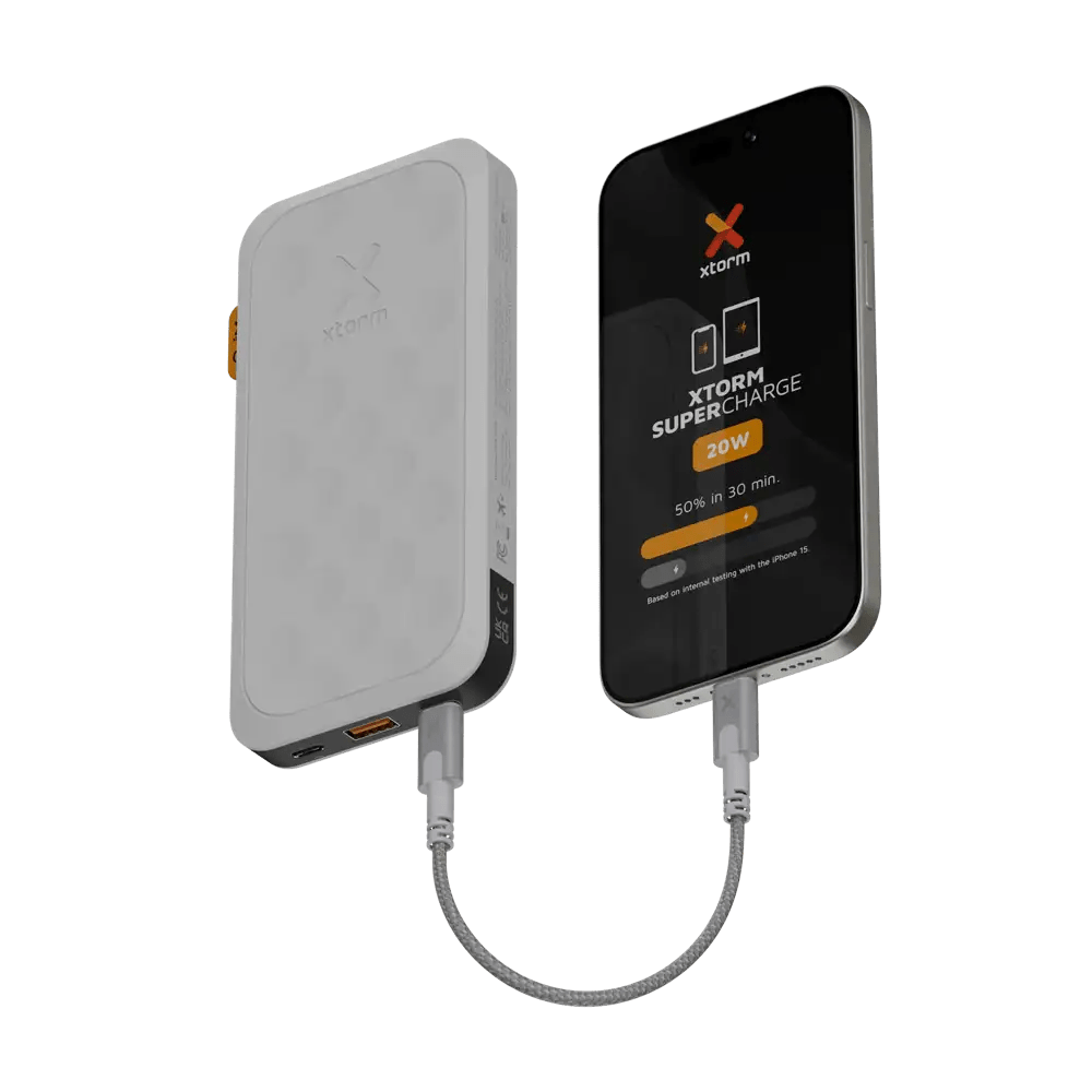 Powerbank 20W - 10.000 mAh - Fuel Series 5 - Dusk White - Xtorm NL