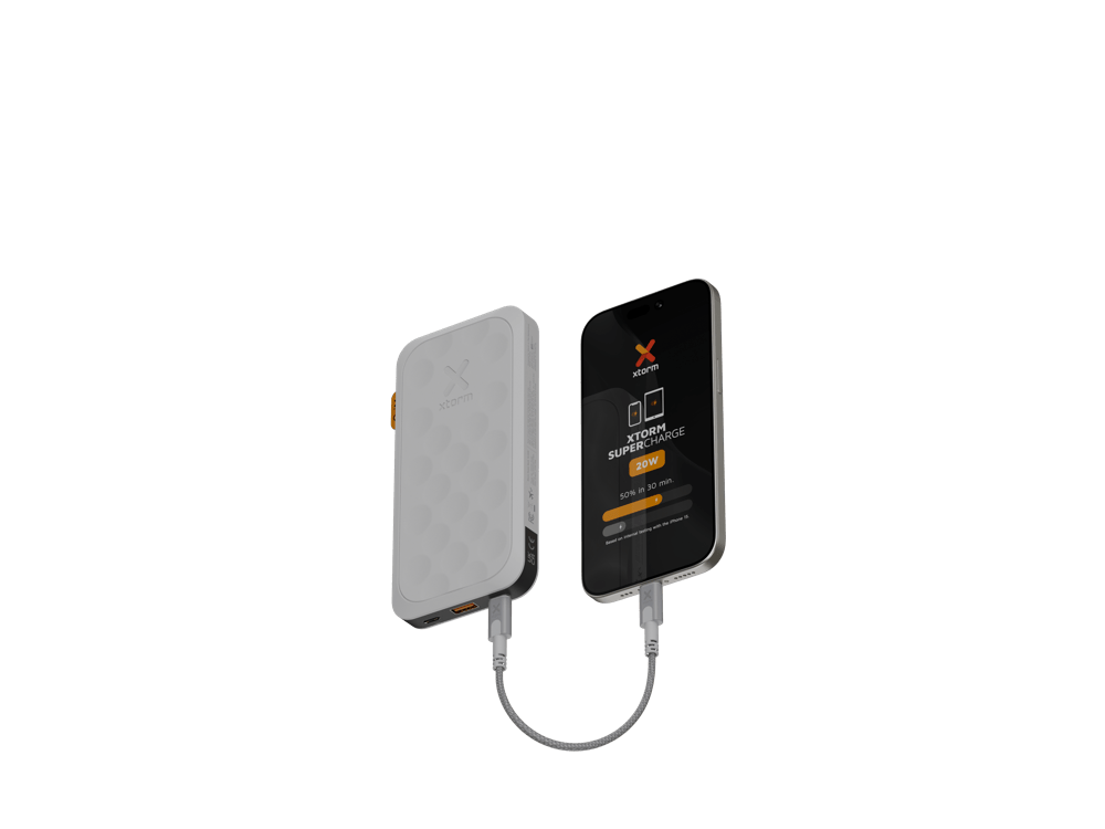 Powerbank 20W - 10.000 mAh - Fuel Series 5 - Dusk White - Xtorm NL