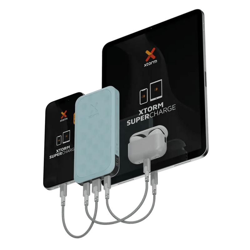 Powerbank 20W - 10.000 mAh - Fuel Series 5 - Teal Blue - Xtorm NL