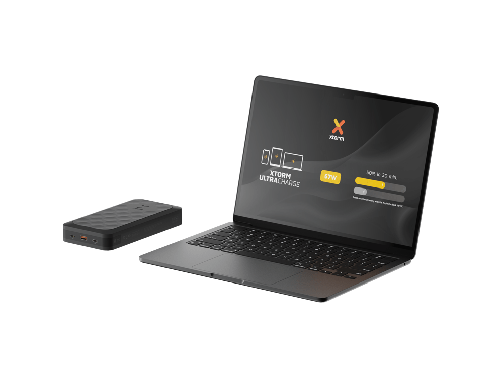 Powerbank 67W - 27.000 mAh - Fuel Series 5 - Midnight Black - Xtorm NL
