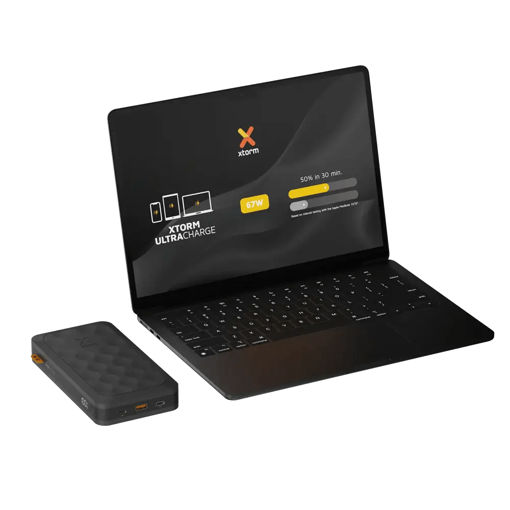 Powerbank 67W - 45.000 mAh - Fuel Series 5 - Midnight Black - Xtorm NL