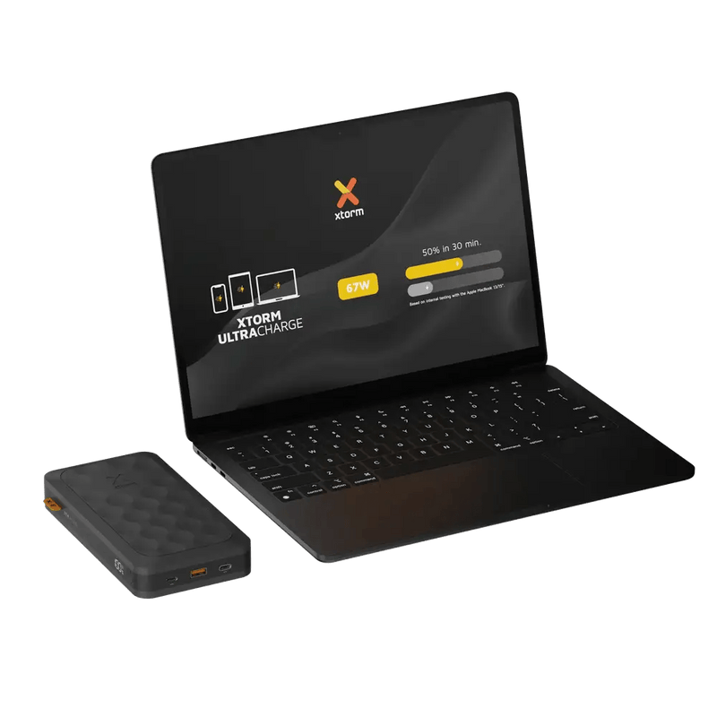 Powerbank 67W - 45.000 mAh - Fuel Series 5 - Midnight Black - Xtorm NL