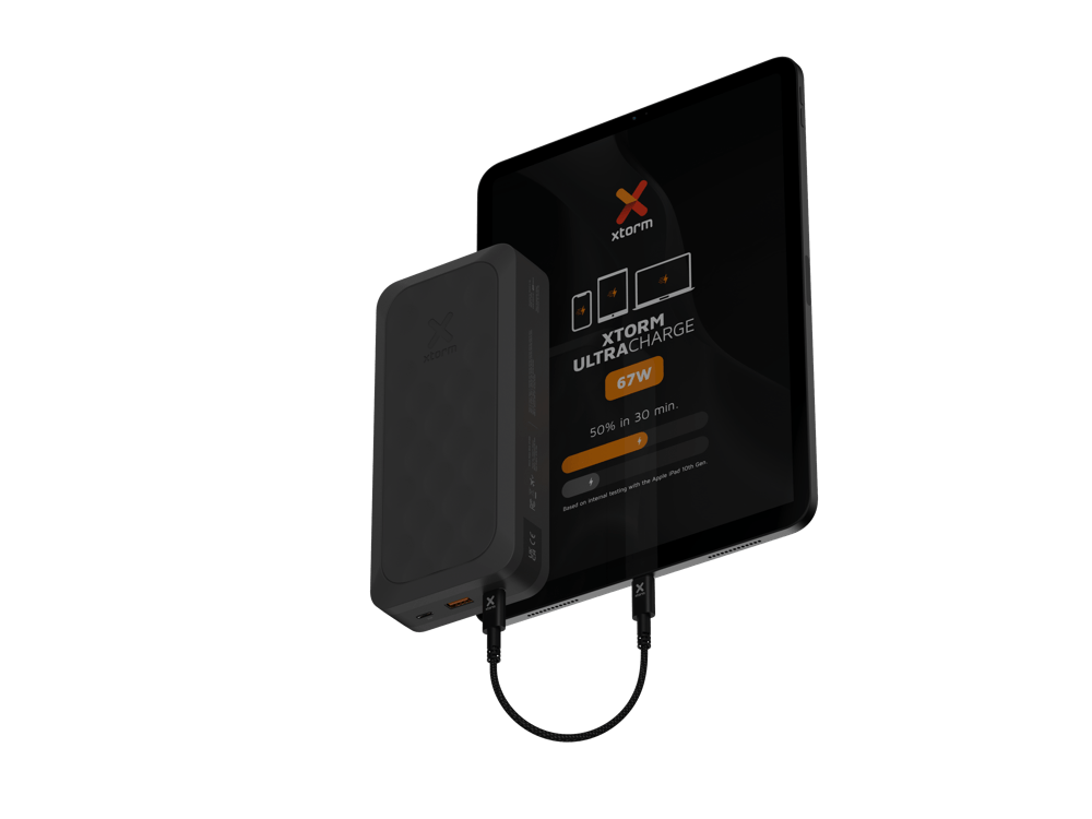 Powerbank 67W - 45.000 mAh - Fuel Series 5 - Midnight Black - Xtorm NL