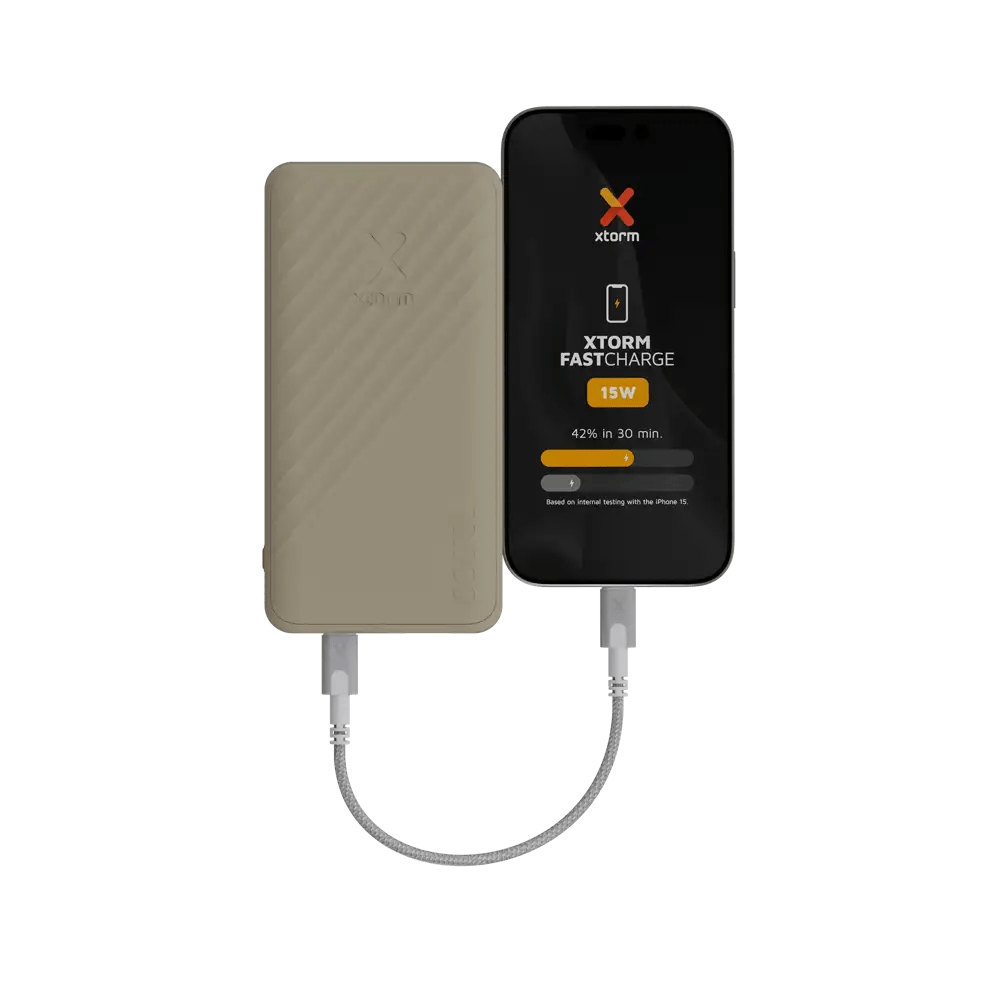Powerbank Go2 10000mAh Clay - Xtorm NL