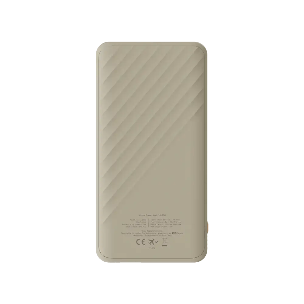 Powerbank Go2 10000mAh Clay - Xtorm NL