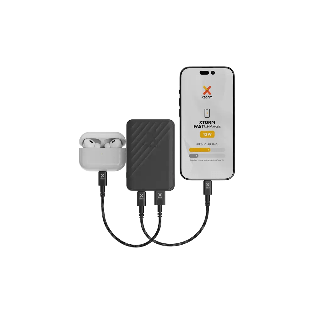 Powerbank Go2 5000mAh Black - Xtorm NL