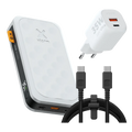 FS5 Snellaad Bundel - 20.000 mAh - Dusk White
