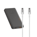Snellaad Bundel: Supercharge Powerbank 10.000 mAh + 100W Kabel 2 meter