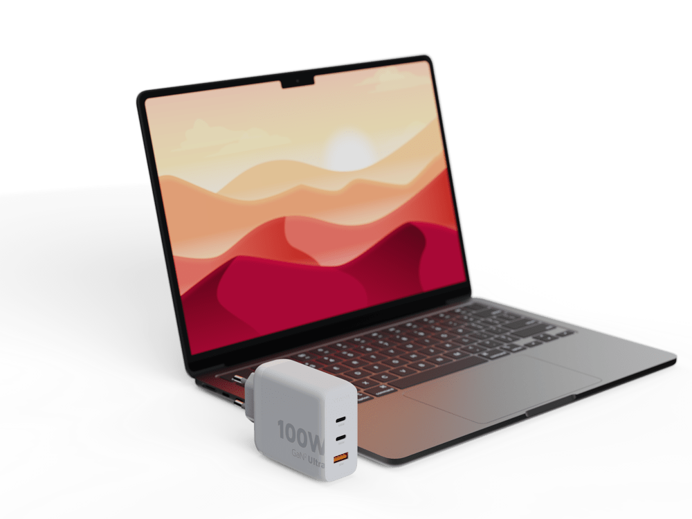 Snellader - 100W GaN2 Ultra Laptop Adapter - Xtorm NL