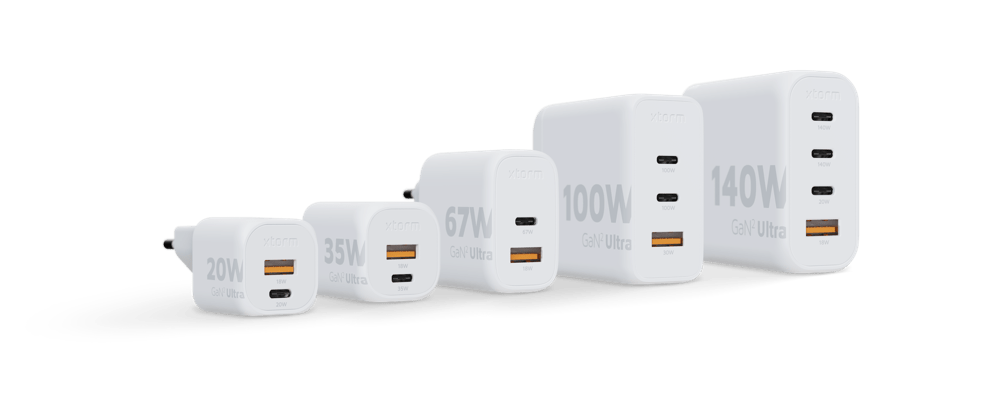 Snellader - 20W GaN2 Ultra Adapter - Xtorm NL