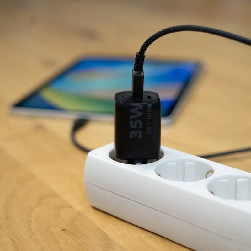 Snellader - 35W GaN2 Ultra Adapter - Zwart - Xtorm NL