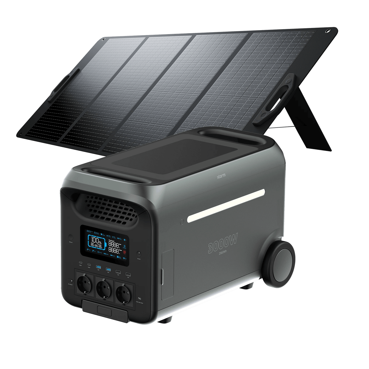 Solar Bundel - Powerstation 3000W - XP2 - Xtorm NL