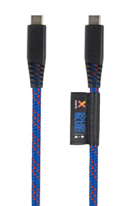 Thumbnail for Xtorm Solid Blue USB-C kabel - 1 meter