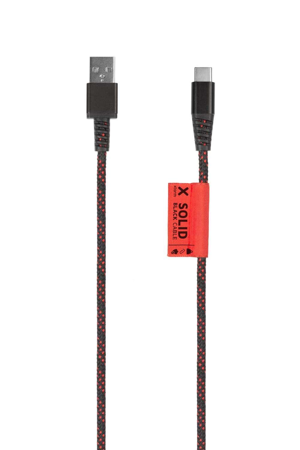 Xtorm Solid Blue USB naar USB-C kabel - 1 meter