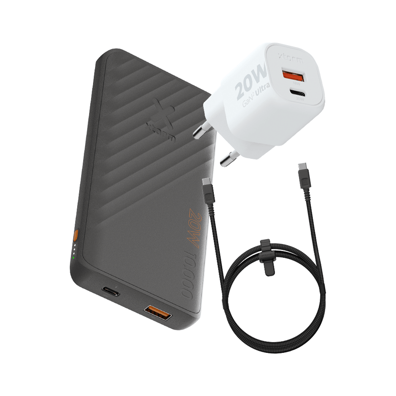 SuperCharge Powerbank Bundel - 10.000 mAh - Xtorm NL