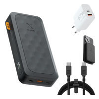 FS5 Thuis & Onderweg Bundel 27.000 mAh met snellader, kabel en magnetische powerbank