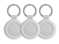 Thumbnail for TravelTag for Android & iPhone - Water - resistant - 3 - Pack - Ash White - Xtorm NL
