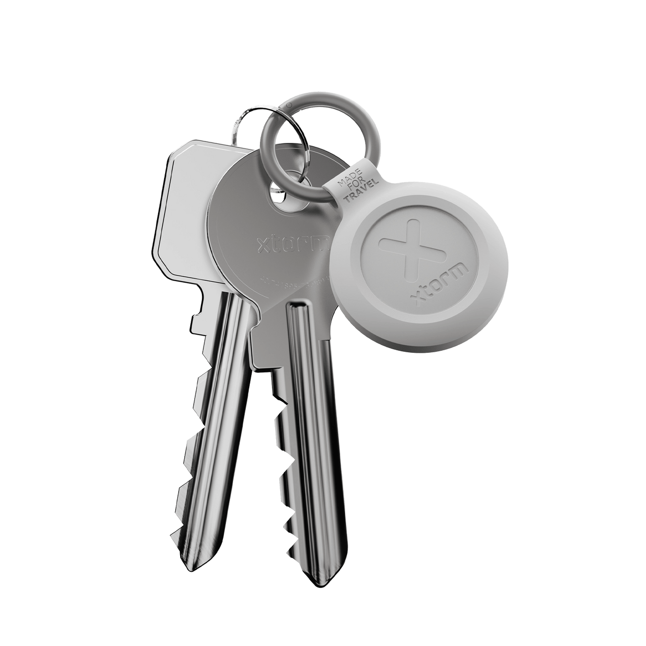 TravelTag for Android & iPhone - Water - resistant - 3 - Pack - Ash White - Xtorm NL