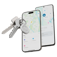 Thumbnail for TravelTag for Android & iPhone - Water - resistant - 3 - Pack - Ash White - Xtorm NL
