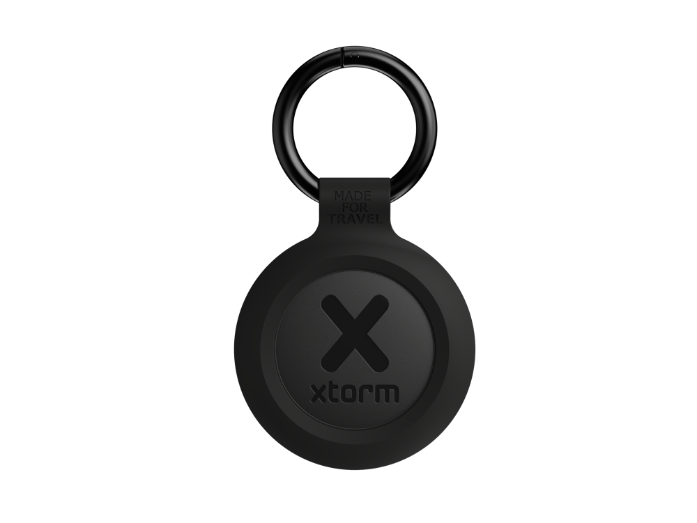 TravelTag for Android & iPhone - Water - resistant - Charcoal Black - Xtorm NL