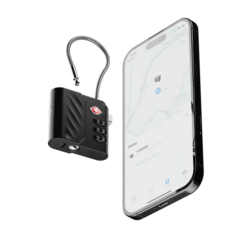 TSA Lock Tag – Kofferslot met Tracker voor Android & iPhone - Xtorm NL