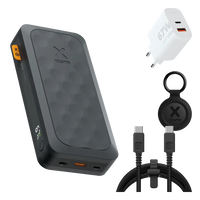 FS5 Reis Bundel 27.000 mAh met snellader, kabel en TravelTag