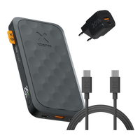 FS5 Snellaad Bundel 10.000 mAh Midnight Black met snellader en kabel