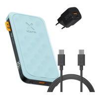 FS5 Snellaad Bundel 10.000 mAh Teal Blue met snellader en kabel