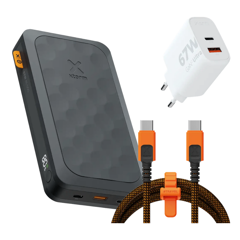 FS5 Snellaad Bundel 45.000 mAh met 67W snellader en Xtreme kabel