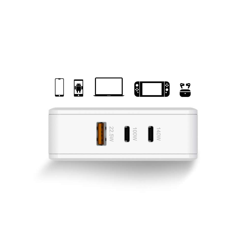 Volt GaN Wall Laptop Charger 140W - Xtorm NL